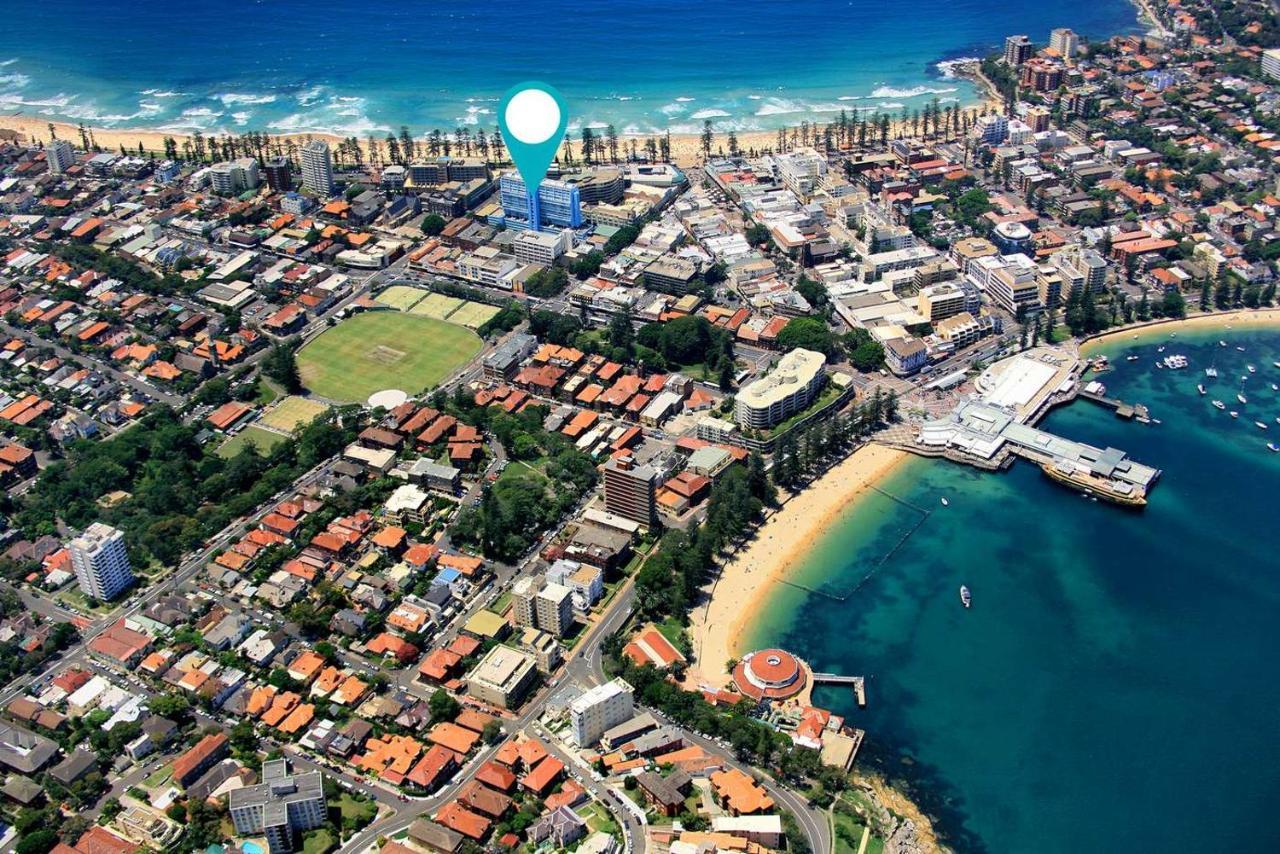 1Br Studio Near The Beach With Rooftop Pool Sidney Dış mekan fotoğraf